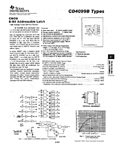 DataSheet CD4099B pdf